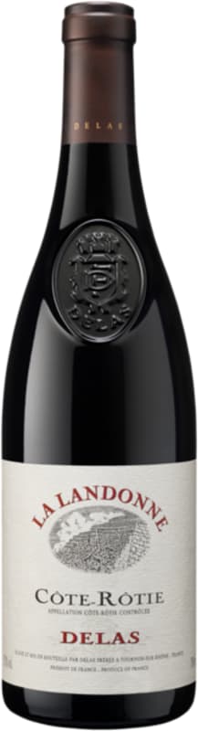 Delas Cote Rotie La Landonne 2018 Front Bottle Shot