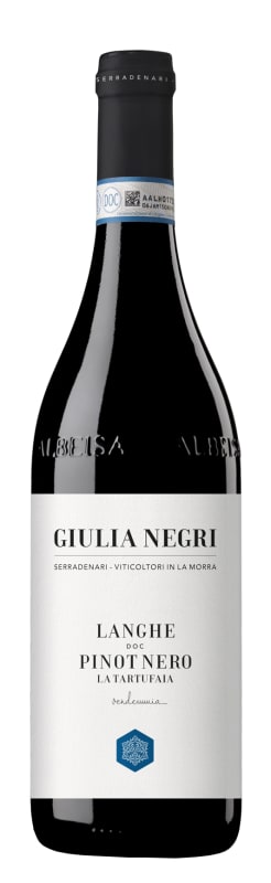 Giulia Negri Langhe La Tartufaia Pinot Nero 2020 Front Bottle Shot