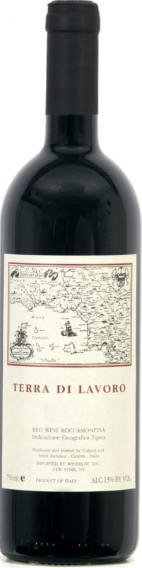 Galardi Roccamonfina Terra di Lavoro 2015 Front Bottle Shot