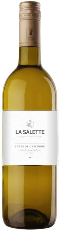 Domaine de Salette Cotes de Gascogne Blanc 2017 Front Bottle Shot