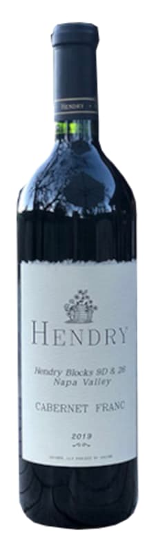 Hendry Cabernet Franc 2019 Front Bottle Shot