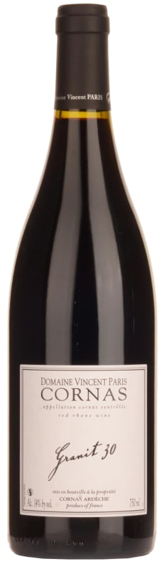 Vincent Paris Cornas Granit 30 2021 Front Bottle Shot