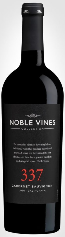 Noble Vines 337 Cabernet Sauvignon 2016 Front Bottle Shot