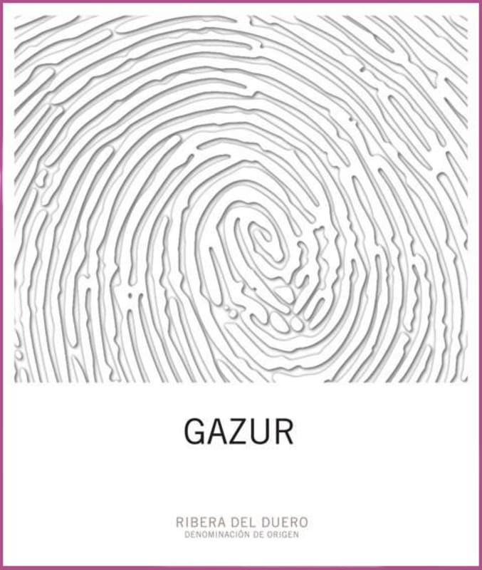 Telmo Rodriguez Ribera del Duero Gazur 2015 Front Label