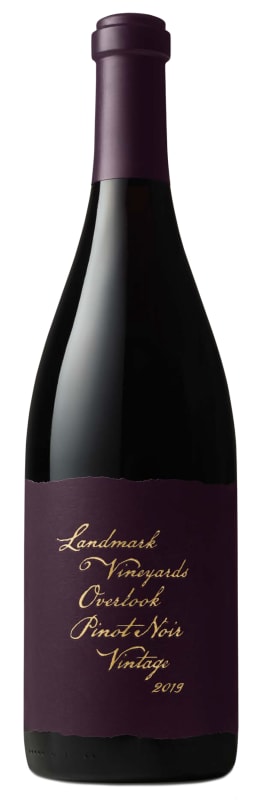 Landmark Overlook Pinot Noir 2019 Front Bottle Shot