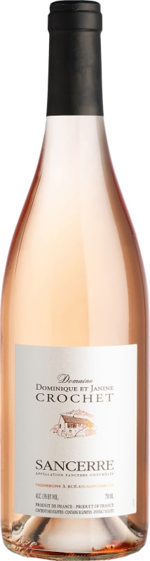 Dominique et Janine Crochet Sancerre Rose 2024 Front Bottle Shot