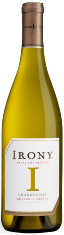 Irony Monterey County Chardonnay 2015 Front Bottle Shot