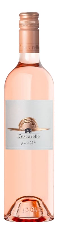 Chateau l'Escarelle June 21st Rose 2020 Front Bottle Shot