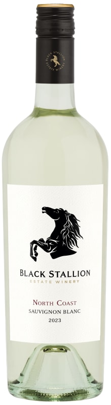 Black Stallion Winery Sauvignon Blanc 2023 Front Bottle Shot