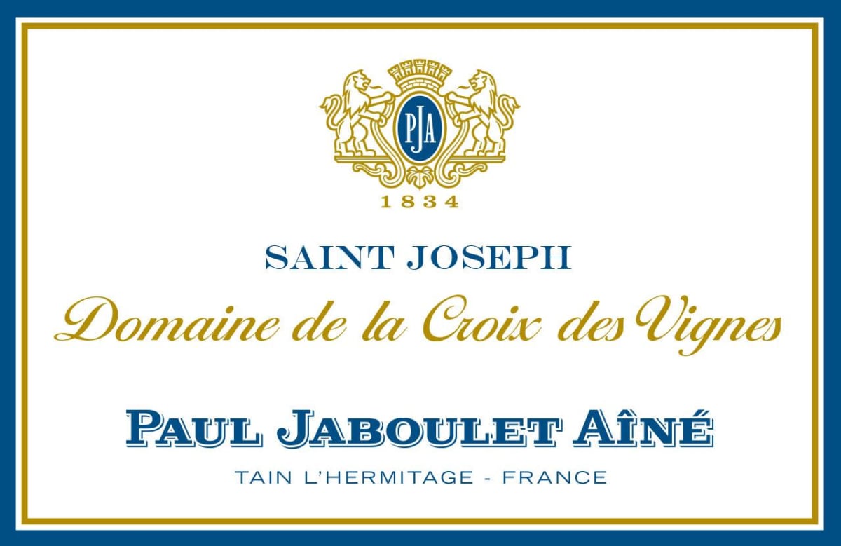 Jaboulet Saint-Joseph Domaine de la Croix des Vignes 2014 Front Label