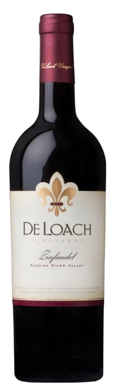 DeLoach Russian River Zinfandel 2017 Front Bottle Shot