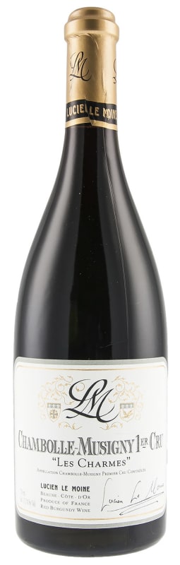 Lucien Le Moine Chambolle-Musigny Les Charmes Premier Cru 2019 Front Bottle Shot