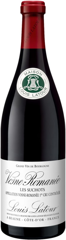 Louis Latour Vosne-Romanee Suchots Premier Cru 2018 Front Bottle Shot