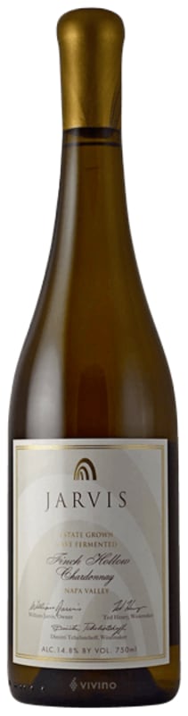 Jarvis Finch Hollow Vineyard Chardonnay 2017 Front Bottle Shot