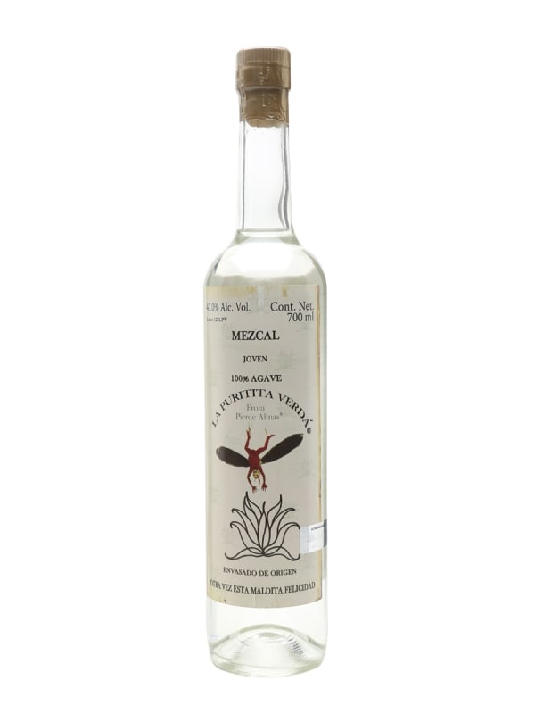 Pierde Almas La Puritita Verda Mezcal Front Bottle Shot