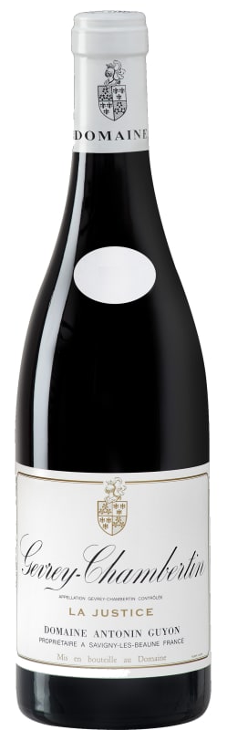Domaine Antonin Guyon Gevrey-Chambertin La Justice 2017 Front Bottle Shot