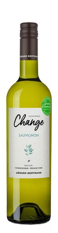 Gerard Bertrand Change Sauvignon Blanc 2020 Front Bottle Shot