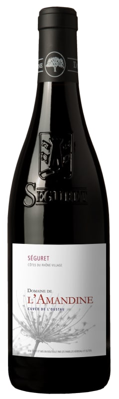 Domaine de l'Amandine Cotes du Rhone Villages Seguret 2021 Front Bottle Shot