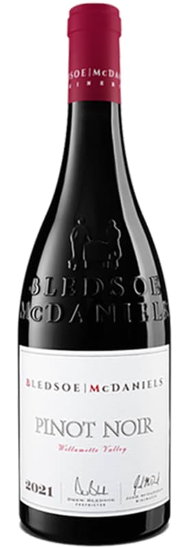 Bledsoe Pinot Noir 2021 Front Bottle Shot