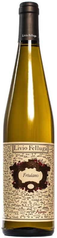 Livio Felluga Friulano 2017 Front Bottle Shot