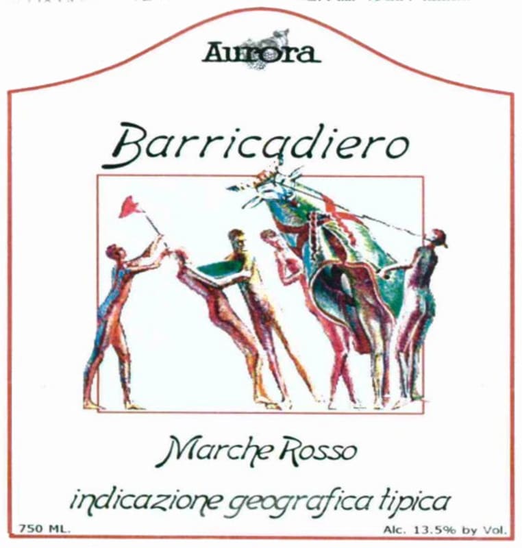 Aurora Barricadiero 2014 Front Label