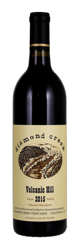 Diamond Creek Volcanic Hill Cabernet Sauvignon (375ML half-bottle) 2015 Front Bottle Shot