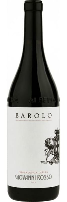 Giovanni Rosso Barolo 2020 Front Bottle Shot