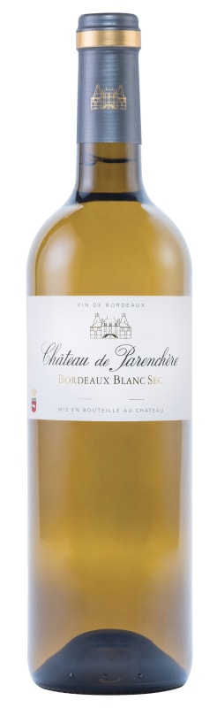 Chateau de Parenchere Blanc Sec 2021 Front Bottle Shot
