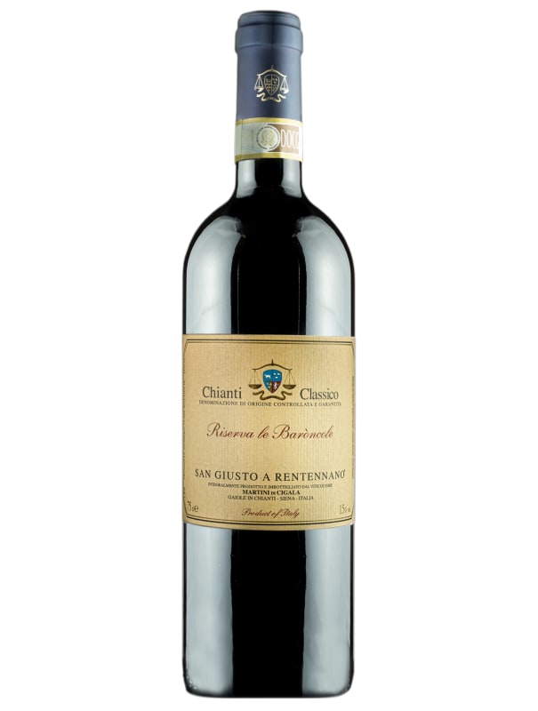 San Giusto a Rentennano Chianti Classico Riserva Le Baroncole 2020 Front Bottle Shot