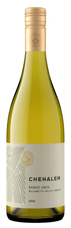 Chehalem Pinot Gris 2024 Front Bottle Shot