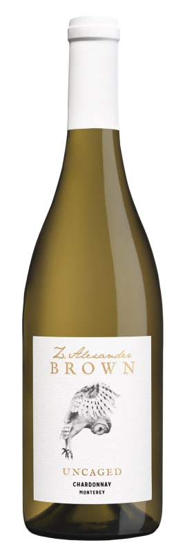 Z. Alexander Brown Uncaged Chardonnay 2021 Front Bottle Shot