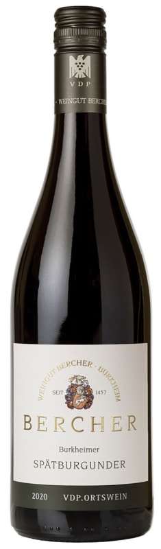 Bercher Burkheimer Spatburgunder Trocken 2020 Front Bottle Shot