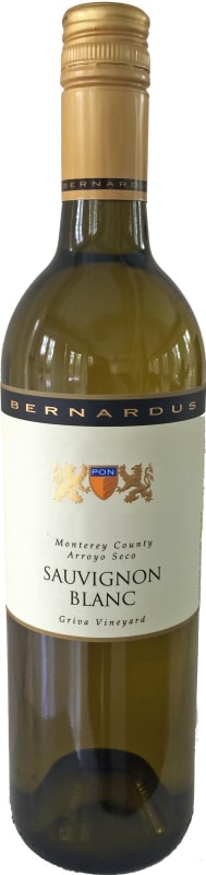 Bernardus Griva Vineyard Sauvignon Blanc 2015 Front Bottle Shot
