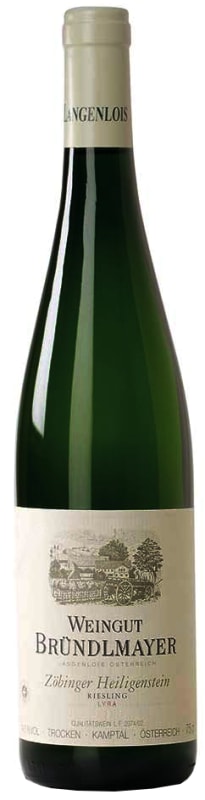 Brundlmayer Zobinger Heiligenstein Lyra Riesling 2014 Front Bottle Shot