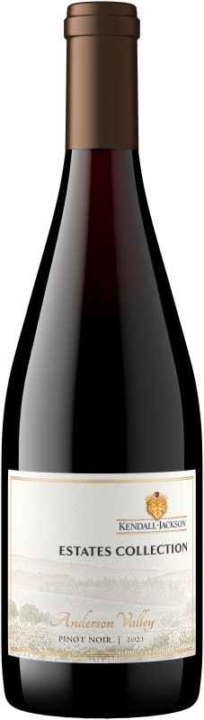 Kendall-Jackson Estates Collection Anderson Valley Pinot Noir 2021 Front Bottle Shot