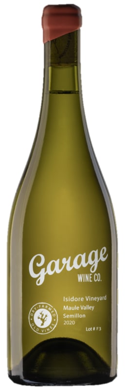 Garage Wine Co. Isidore Vineyard Semillon 2020 Front Bottle Shot