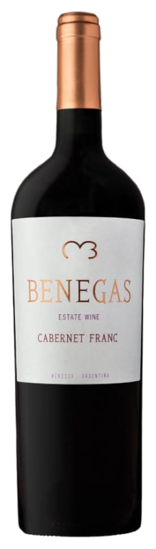 Bodega Benegas Estate Cabernet Franc 2021 Front Bottle Shot