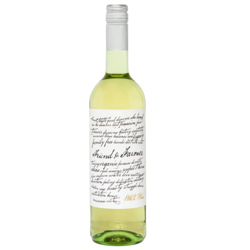 Friend and Farmer White 2021 Front Bottle Shot