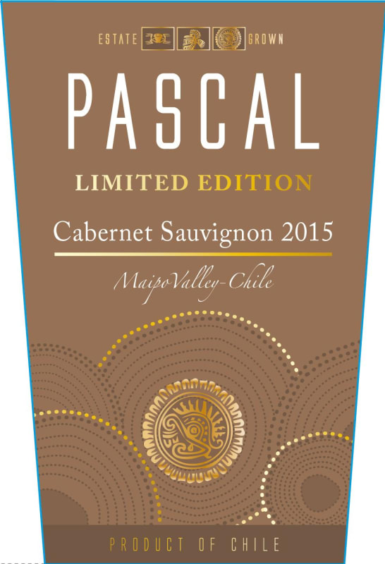 Pascal Limited Edition Cabernet Sauvignon 2015 Front Label