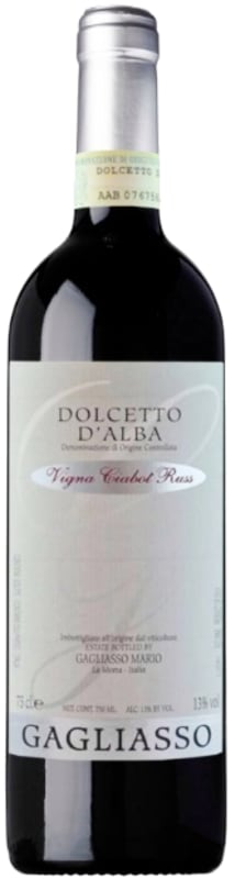 Gagliasso Barbera d'Alba Vigna Ciabot Rus 2011 Front Bottle Shot