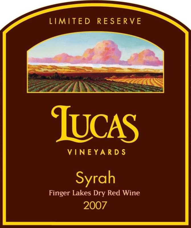 * Reserve Syrah 2007 Front Label
