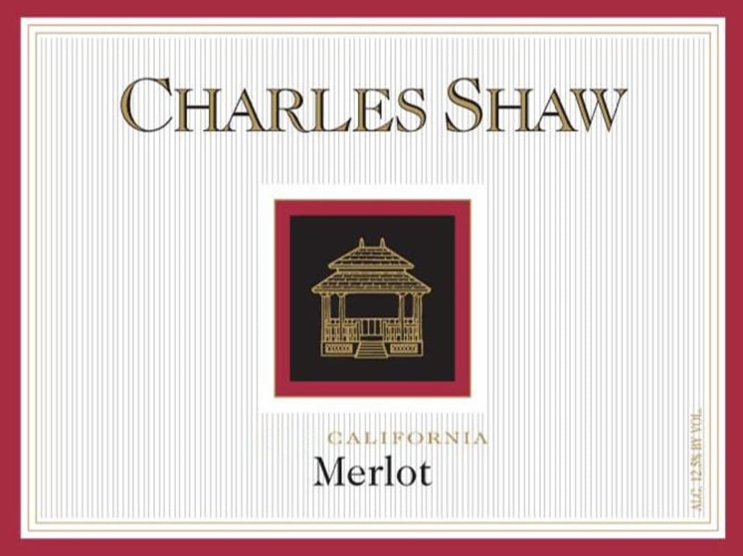 Charles Shaw 2005 Front Label
