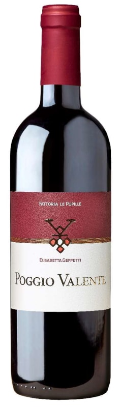 Fattoria Le Pupille Poggio Valente 2019 Front Bottle Shot