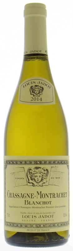 Louis Jadot Chassagne-Montrachet Les Blanchots Premier Cru 2014 Front Bottle Shot