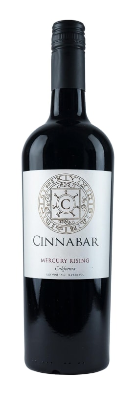 Cinnabar Mercury Rising Red 2018 Front Bottle Shot