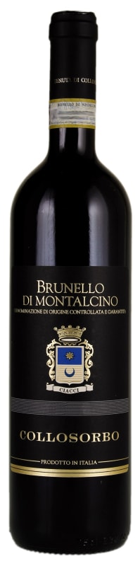 Collosorbo Brunello di Montalcino 2019 Front Bottle Shot
