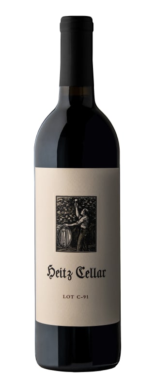 Heitz Cellar Lot C-91 Cabernet Sauvignon 2017 Front Bottle Shot