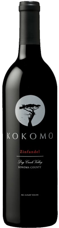Kokomo Zinfandel 2016 Front Bottle Shot