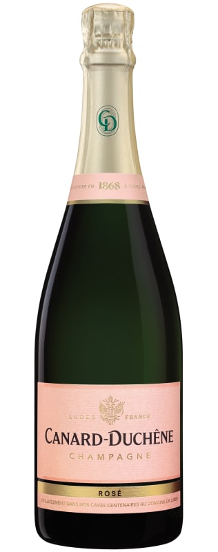 Canard-Duchene Brut Rose Front Bottle Shot