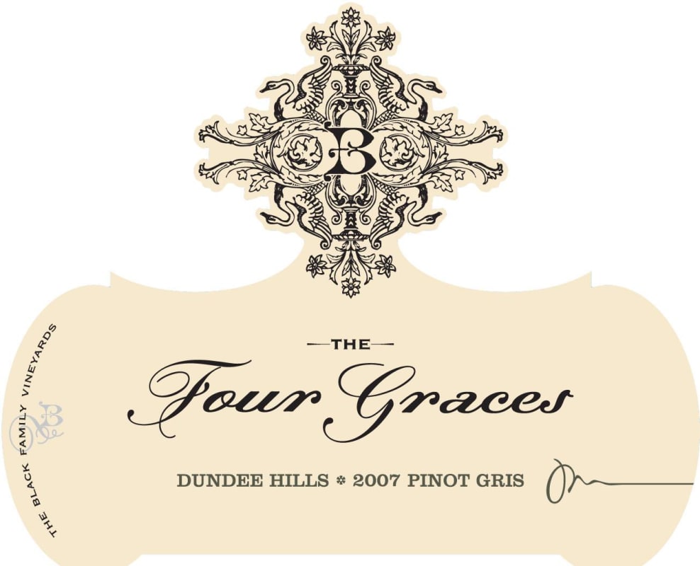 Four Graces Pinot Gris 2007 Front Label